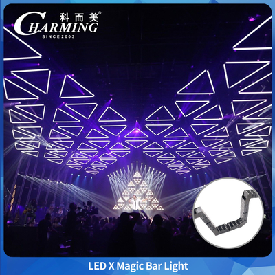 Screw Hole Design Charming's Original Product LED X Magic Bar Modular Design Charming Product LED X Magic Bar RGB LED Pixel Bar For Entertainment Event  