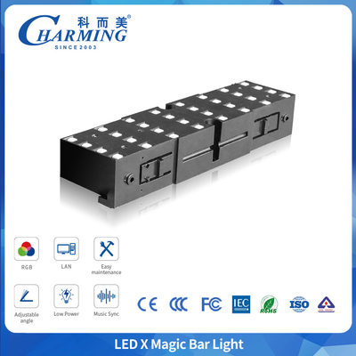 Low Power 960X40X25mm LED X MAGIC BAR Light Screw Hole Design Flexible Combination Use for Entertainments