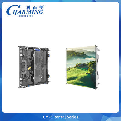 P2.9/P3.91 Back Maintenance Rental Led Display Cabinet Power Cord Integration For Concert Stage EventS And Party