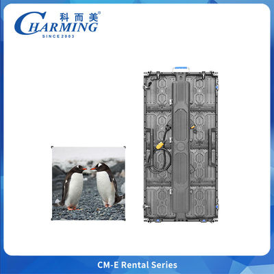 500x500mm/500x1000m 6.4kg Rental Led Display Cabinet Power Cord Integration For Concert Stage Events