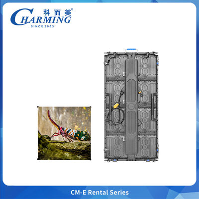 Charming Indoor CM-EE P2.604 Series Waterproof Full Color LED Display Screen for Rental Featuring Aluminum Alloy Cabinet 500x500mm