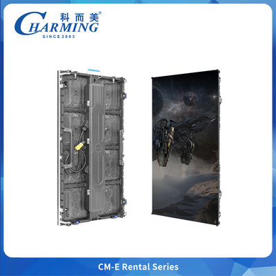 Charming P2.604 Indoor CM-EE Series Waterproof Full Color LED Display Screen for Rental Featuring Aluminum Alloy Cabinet 500x1000mm