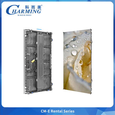 Charming P2.604 Indoor CM-EE Series Waterproof Full Color LED Display Screen for Rental Featuring Aluminum Alloy Cabinet 500x1000mm