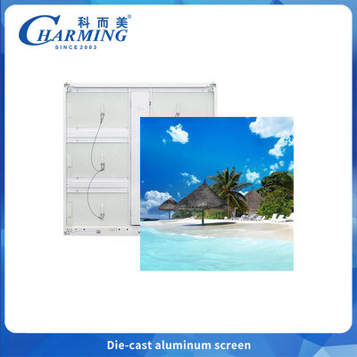 P6 Outdoor Advertising 6500 CD/m2 Brightness Led Video Wall Waterproof for Pool Game Panel