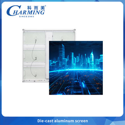 P6.66 Die-Cast Aluminum LED Display – High Contrast, 90° Arc Splicing, IP65 for Outdoor Media & Events