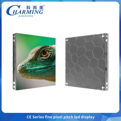 Fine Pitch LED Display Indoor Modular Design 8K Refresh Magnetic Front Access Multi Size Splicing for Fixed Installation