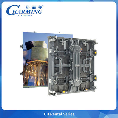 Flexible Outdoor LED Display P3.91 Min Diameter 1.27m Cylinder IP65 Waterproof for Creative Stage