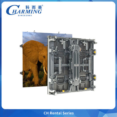 CH Series Outdoor Curved LED Screen 500x500mm ±22.5° Adjustable IP65 3500nit for Stage Rental