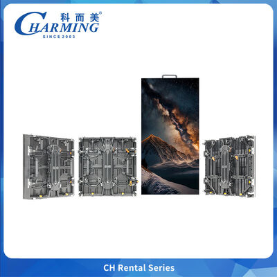 CH Series Outdoor LED Screen with Ultra Thin Lightweight Waterproof IP65 and Curved Interlocking Design for Concert Stages