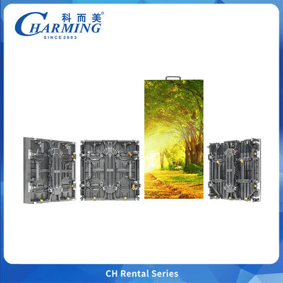 CH Series Outdoor LED Screen with Ultra Thin Lightweight Waterproof IP65 and Curved Interlocking Design for Concert Stages