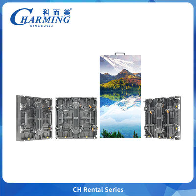 IP65 Outdoor LED Video Wall CH Series 500x500mm Lightweight 7.9kg Front/Rear Maintenance for Stage Rental