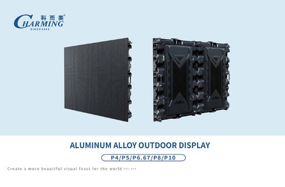 Outdoor LED Display P4– High brightness & wide color range IP65 waterproof rating Reliable Performance for Demanding Environments