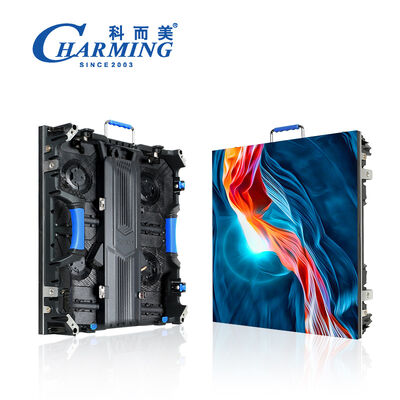 High Outdoor Refresh Rate 3840Hz P3.91 Rental Led Display Wall With Die Cast Aluminum Cabinet And 500x1000mm Lightweight Design