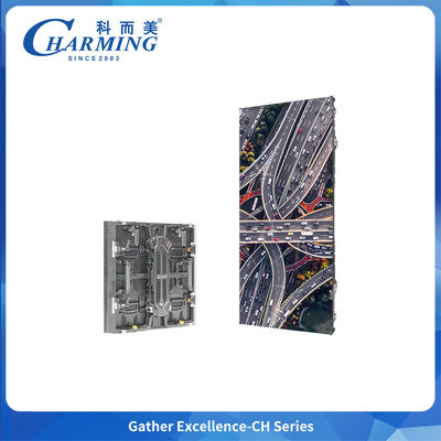 CH Series Outdoor LED Video Wall with Front And Rear Maintenance, Flexible & Curved Design, and 7680Hz Refresh Rate for Rentals & Events