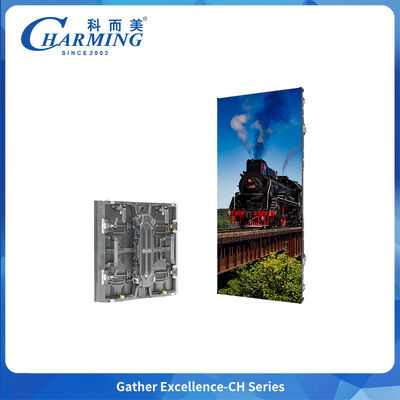 LED Rental Display Equipped with Lightweight Regular Curved Flexible Cabinets and Right Angle Cabinets for Transport and Fast Assembly