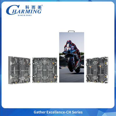 CH-Pro Series Indoor P2.604 Fine Pitch Flexible LED Cabinet 140 Degree Wide Angle for Luxury Retail