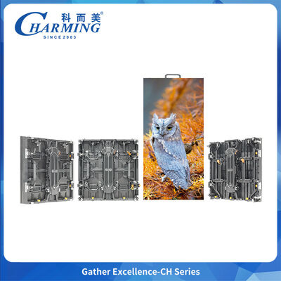 CH-E Series Outdoor Curved LED Cabinet with 3.91mm Pixel Pitch IP65 Protection and 7680Hz Refresh Rate for Stage Rental