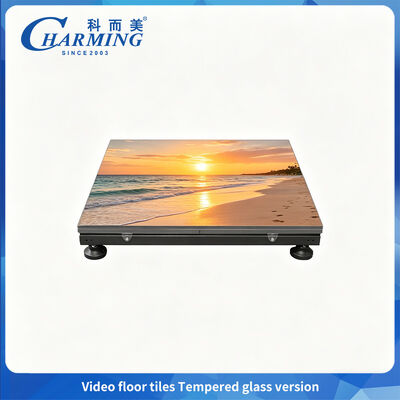 SMD1415 Dance Floor LED Display P2.6 with Tempered Glass Version 360° Protection