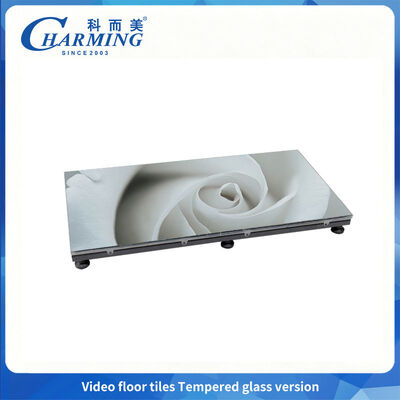 1500CD/㎡ Brightness Dance Floor LED Display P3.91 with Tempered Glass Version Post-maintenance