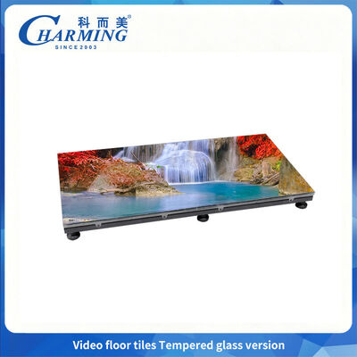 1500CD/㎡ Brightness Dance Floor LED Display P3.91 with Tempered Glass Version Post-maintenance