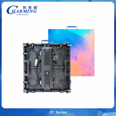 P3.91 Outdoor LED Display Screen, IP65 Rental LED Video Wall with 7680Hz High Refresh Rate