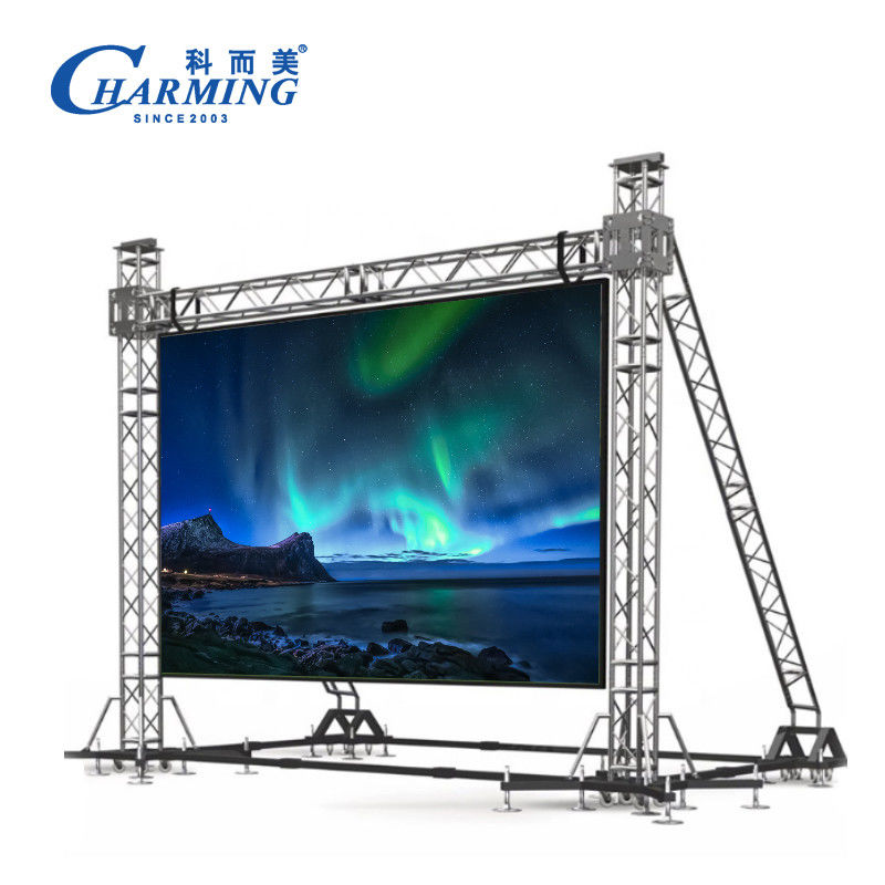 SMD1921 Outdoor Rental LED Display Screen Multiscene 3840HZ P3.91