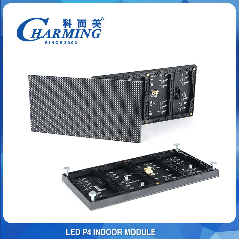 New Design P4 Rgb Led Panel 256x128mm Indoor Background Led Module 3840Hz Lossless Image Quality Digital Display Screen For Retail Stage Church Video Wall