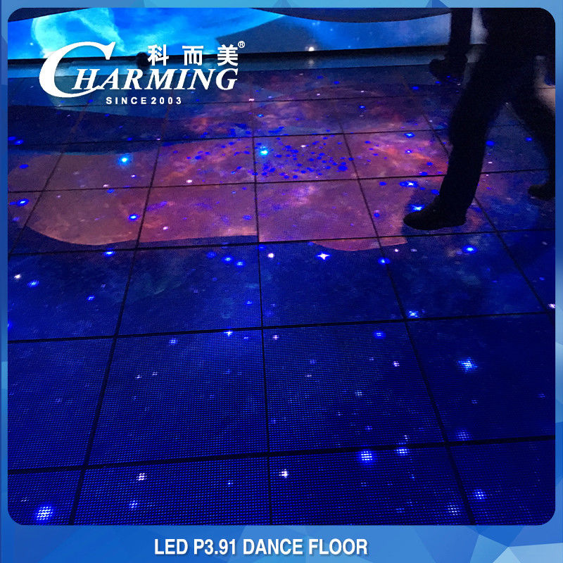 LED Floor Tiles Screen Panel RGB  Led Floor Tile Display Screen Waterproof IP65 3840Hz Support Weeding Dance Show