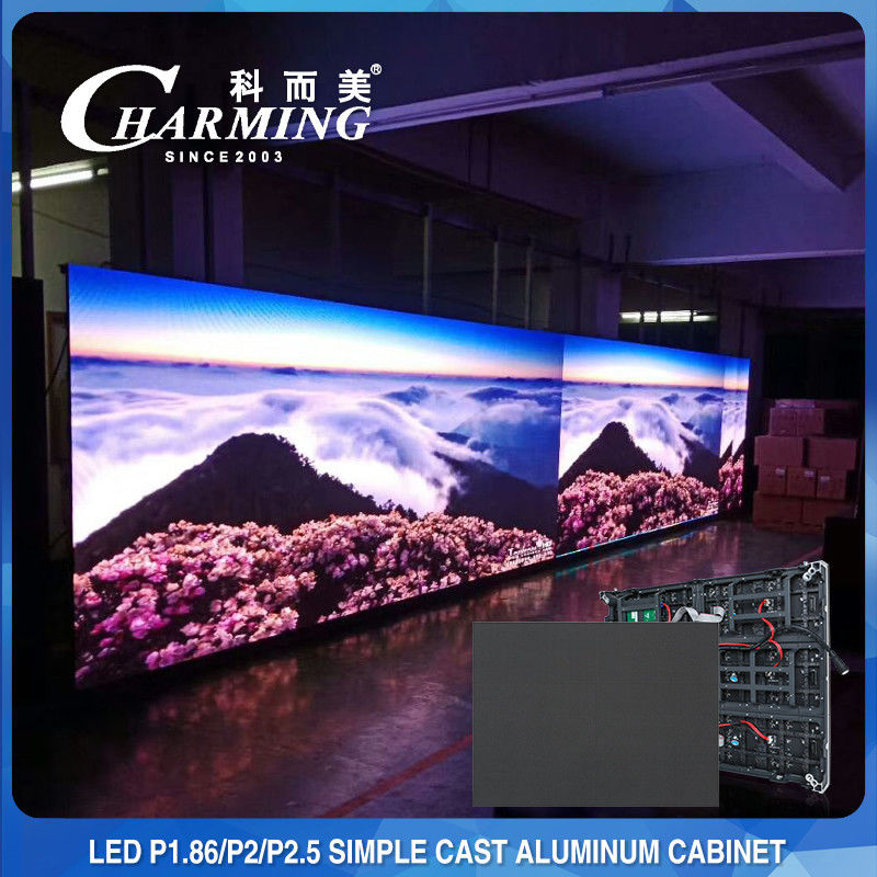 3840HZ Video Wall Indoor Fixed LED Display P1.53 P1.86 P2 Multiscene