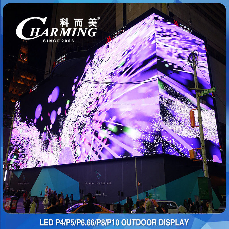 P4/P5/P8/P10MM IP65 Waterproof LED Wall Display , 960x960MM LED Video Panel Outdoor
