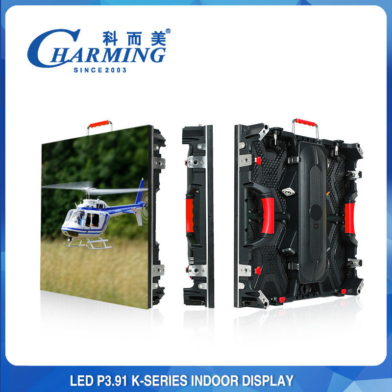 Anti Collision P3.91 Waterproof Indoor LED Screen For Stage Background