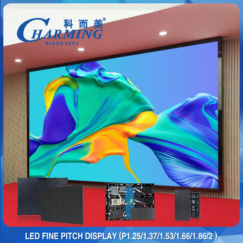 P2.5 Seamless LED Display Indoor Fixed LED Display 4K Diecast Aluminium