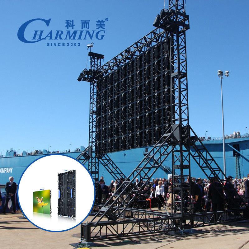 P3.91 Rental LED Panel IP65 3840 High Refresh For Outdoor Events Stage Concerts