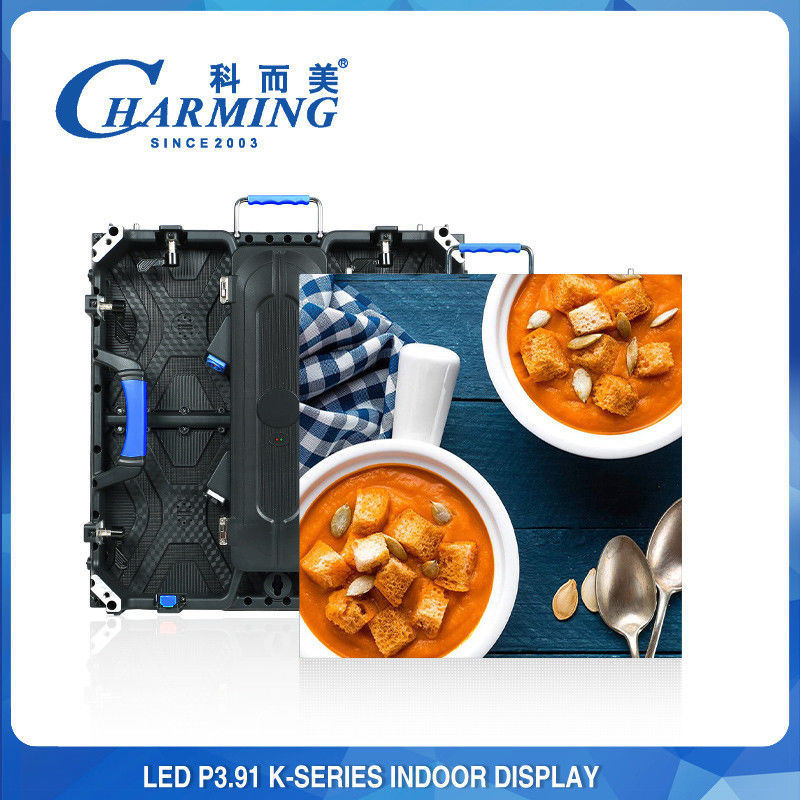2.6MM Pixel Pitch Indoor Led Displayl With 13.5Kg Light Cabine Weight And Aluminum Alloy Material