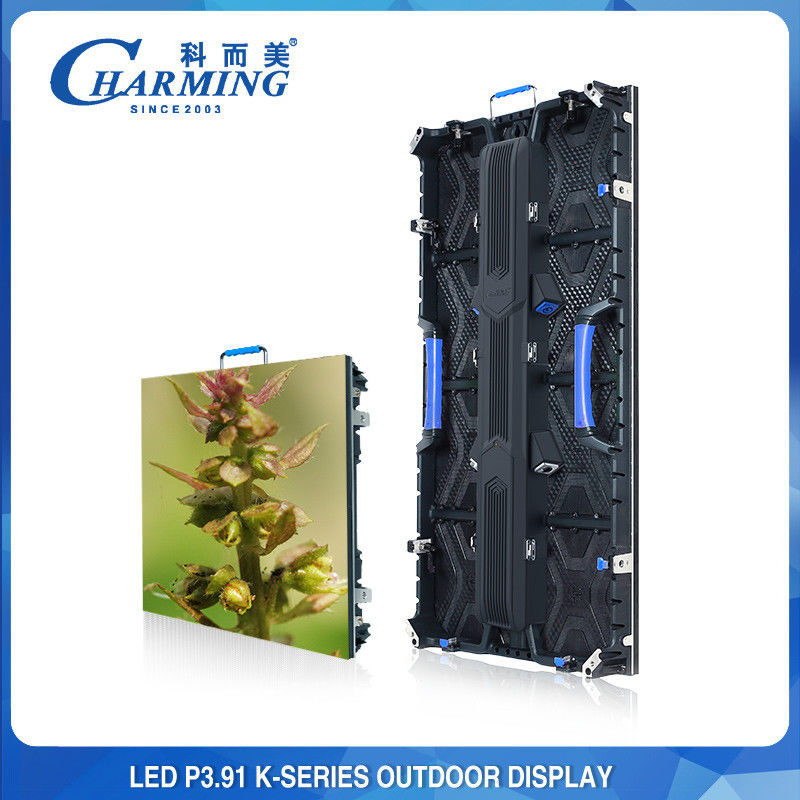 P3.91 Rental Indoor Full Color Giant LED Video Wall Display 500x1000mm