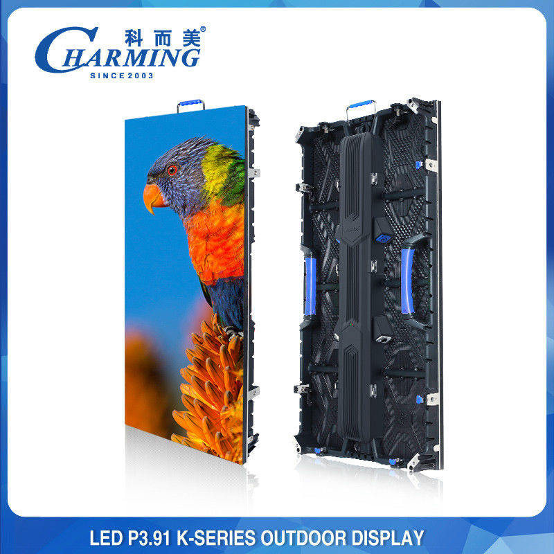Back Service P3.91 Outdoor LED Screen Wall Rental For Concert Background