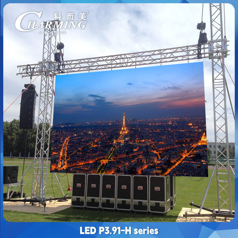 4K High Refresh P2.9 P3.91 LED Video Wall Display Screen For Stage Rental
