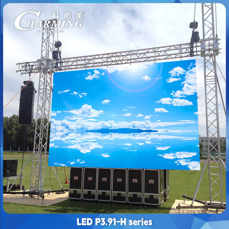 Rental LED Screen Panels P3.91 Outdoor LED Wall Front Maintenance