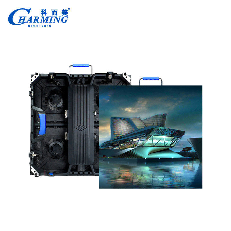 P2.98 Outdoor Led Screen Display Cabinet Rental Display Screen With 500x500MM/500x1000MM For Choosing