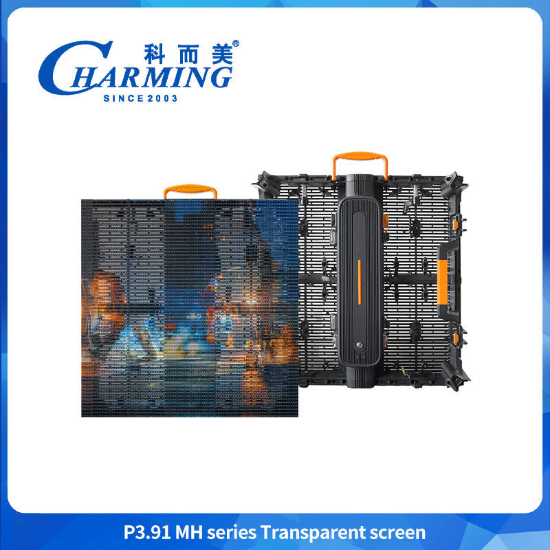 Transparent LED Screen Indoor Outdoor Glass Transparent LED Film Display Panels Video screen