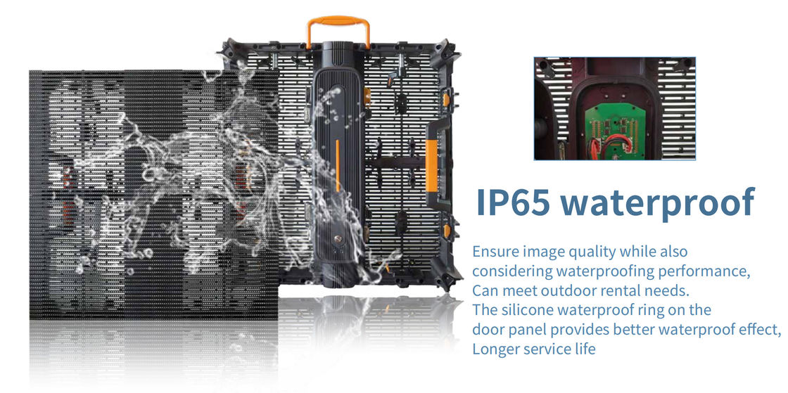 High definition display P3.91MH Series Split structure 88.5mm 1/8Scan Transparent Screen