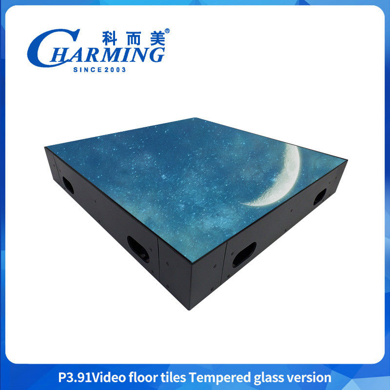 P3.91 Led Screen IP65 Waterproof And Stain-Resistant Outdoor Floor Fashion Led Dance Floor Led Screen Glass Led Dancing Floor Dj Wedding Led Floor