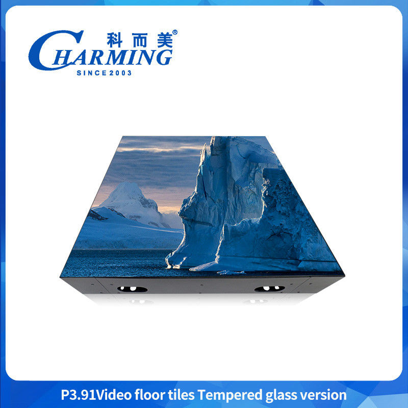 Waterproof P3.91 Illuminated 3d GOB Dance Floor HD Floor Dancing Led Screen