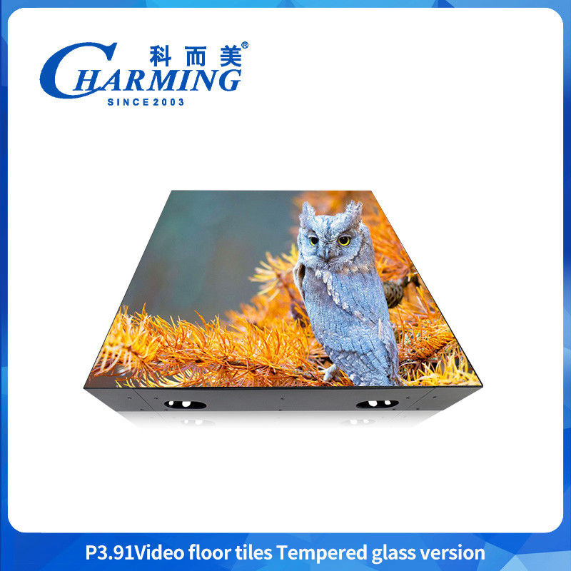 Ip65 Advanced Protection Against Water And Stains 4k Rgb Full Color Luminous Video Dance Floor P3.91 Led Dance Floor Screen Nightclub