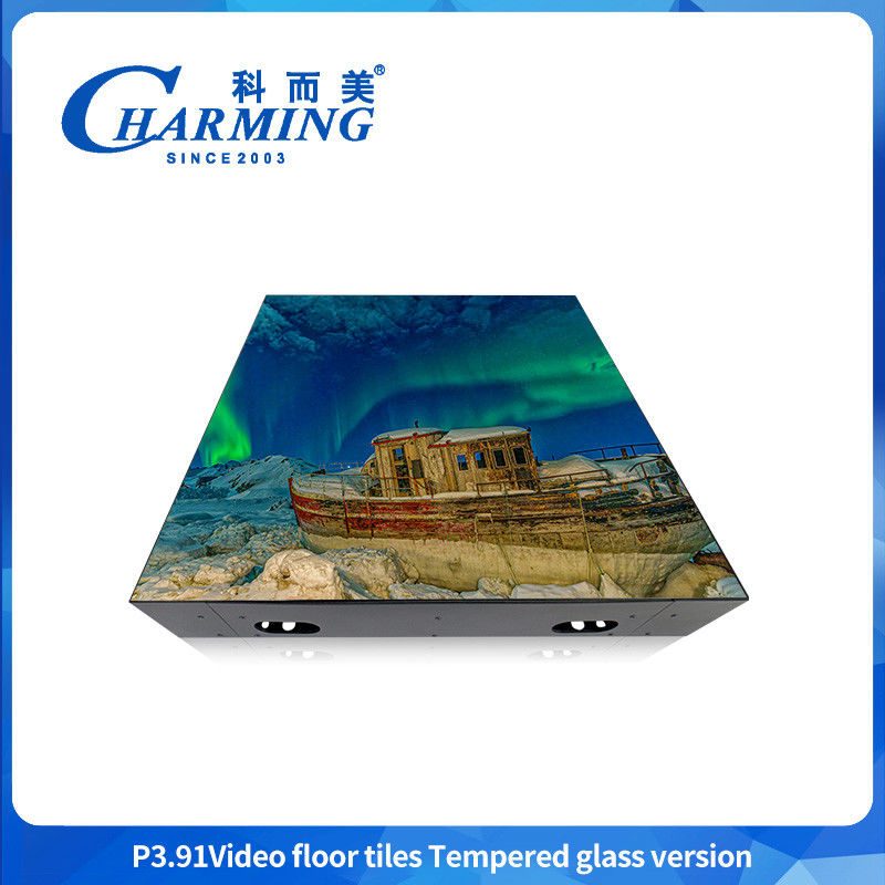Customization P3.91 Video Panel Display SMD1921 Indoor And Outdoor Glass +Gob Cover+Iron Frame Sign Led Dance Floor For Rental