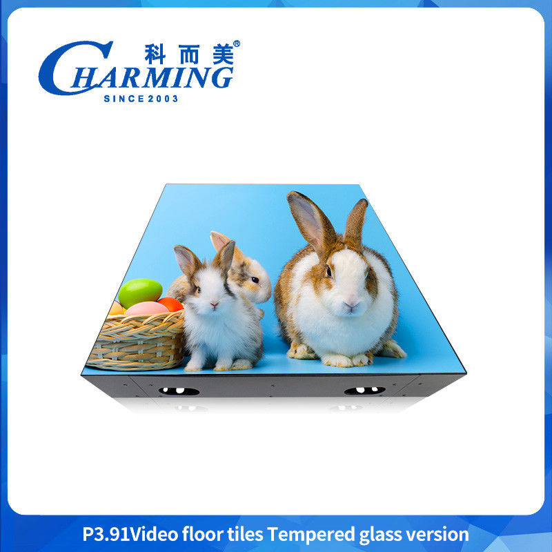 2025 Wholesale P3.91 Led 3d Dance Floor Transparent Glass Floor Dance Led Display