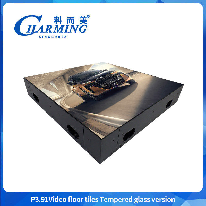 P3.91 Dance Floor Led Display Screens Stage Panel Video Dance Led Floor Tiles