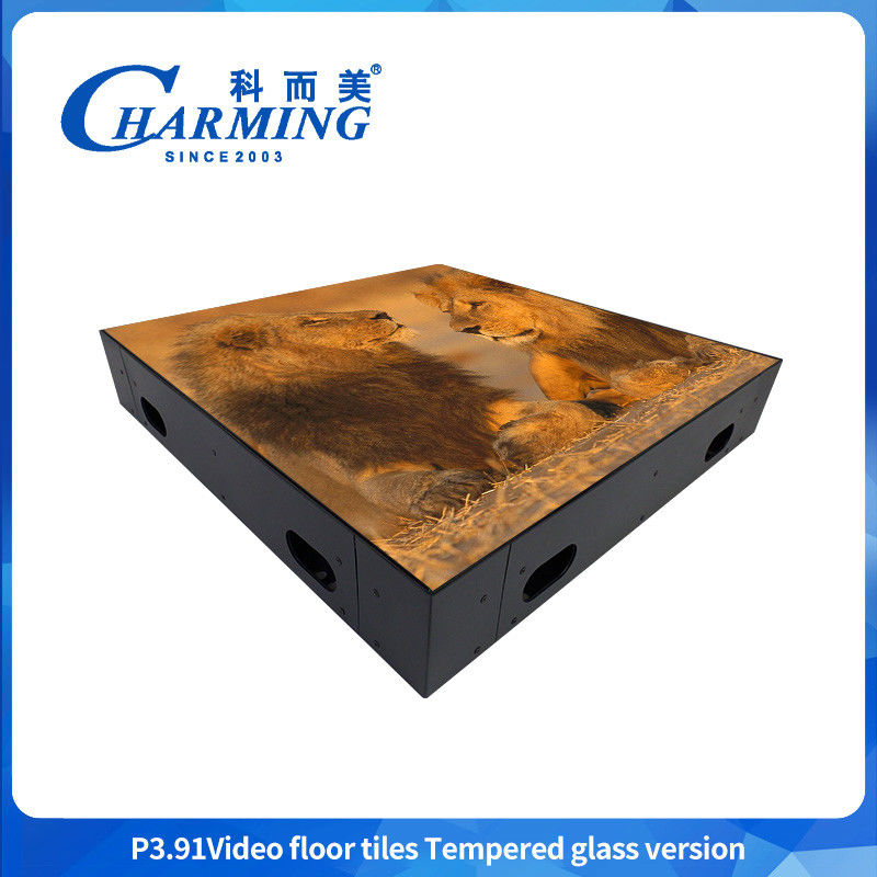 500X500Mm Indoor P3.9 Interactive Stage Dance Floor Led Video Wall Display Video Tiles Screen For Bar Events Tradeshow