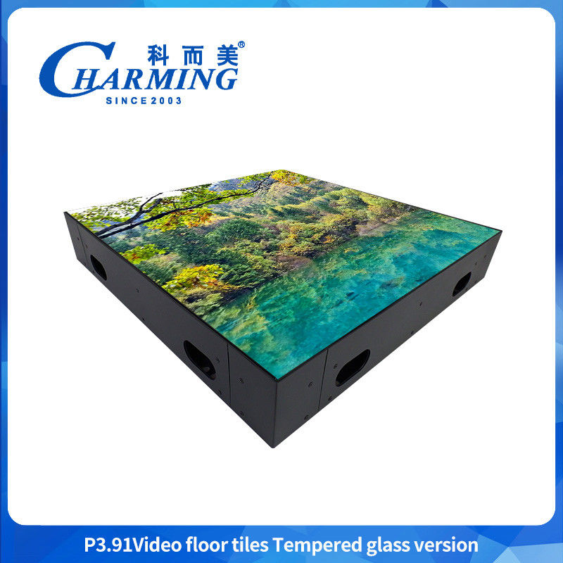 500X500Mm Indoor P3.9 Interactive Stage Dance Floor Led Video Wall Display Video Tiles Screen For Bar Events Tradeshow