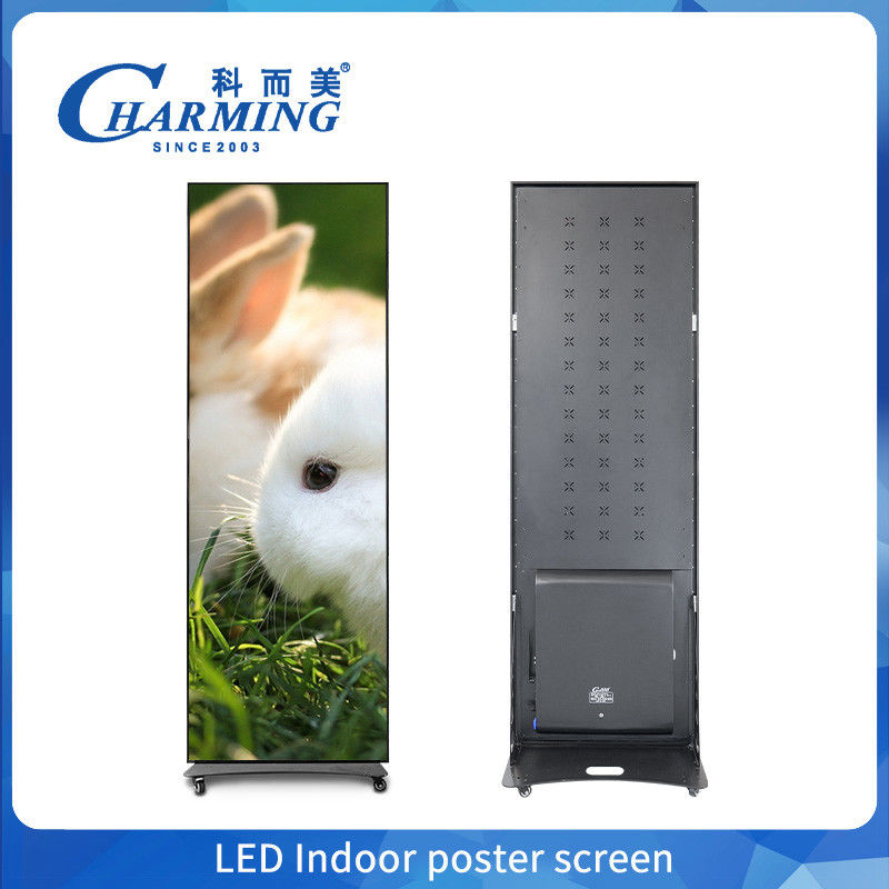 High Quality Smart Advertising Player Led Screen Poster Display Full Color Indoor Led Display Poster Screen
